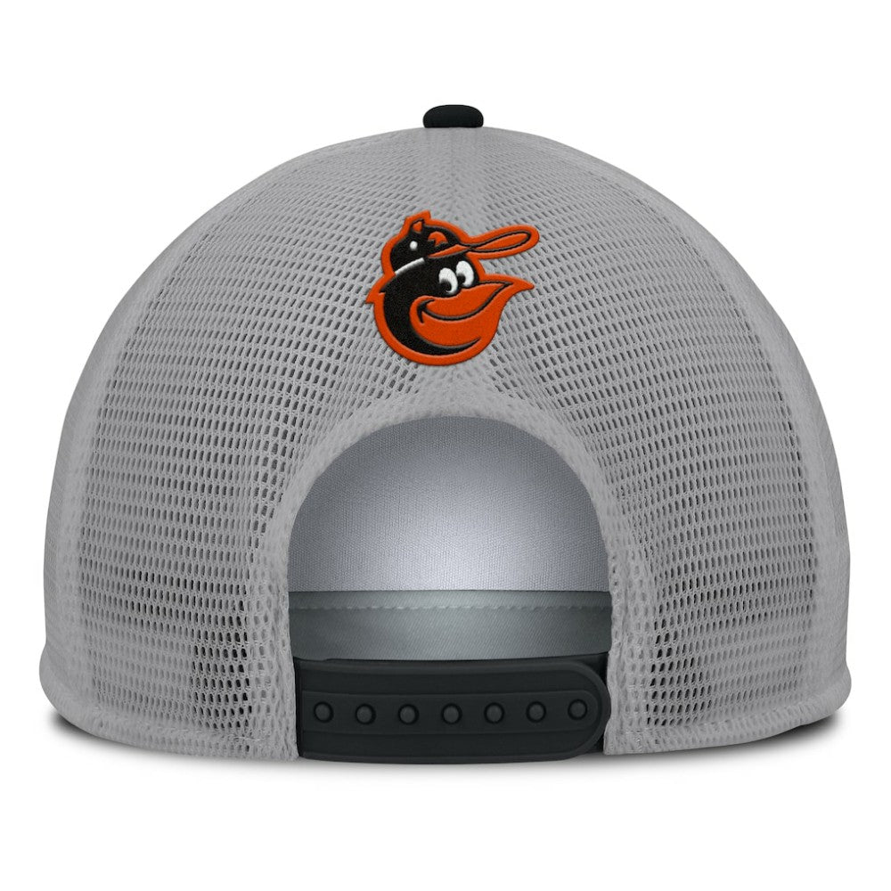 Baltimore Orioles Fanatics Cranked Foam Front Patch Trucker Adjustable Hat On Sale