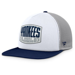 New York Yankees Fanatics Cranked Foam Front Patch Trucker Adjustable Hat discount