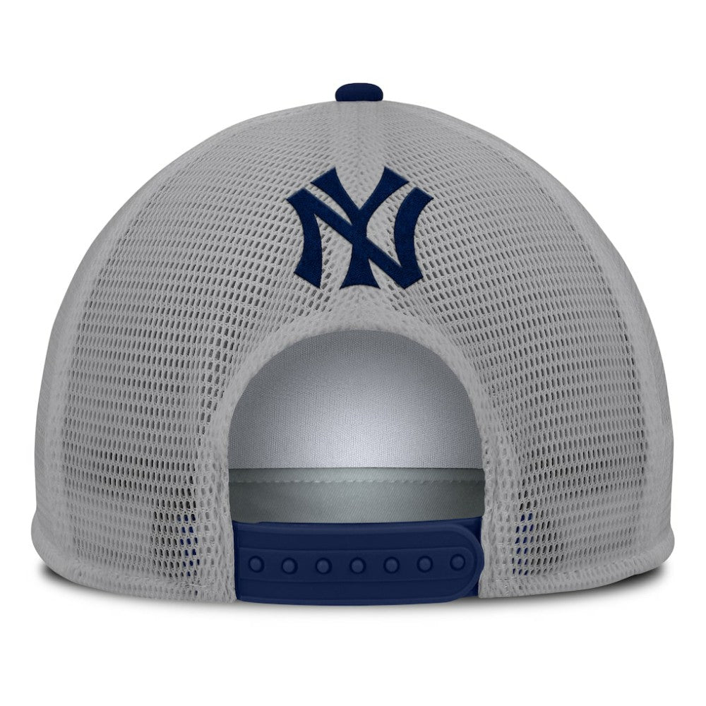 New York Yankees Fanatics Cranked Foam Front Patch Trucker Adjustable Hat discount