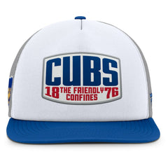 Chicago Cubs Fanatics Cranked Foam Front Patch Trucker Adjustable Hat Online