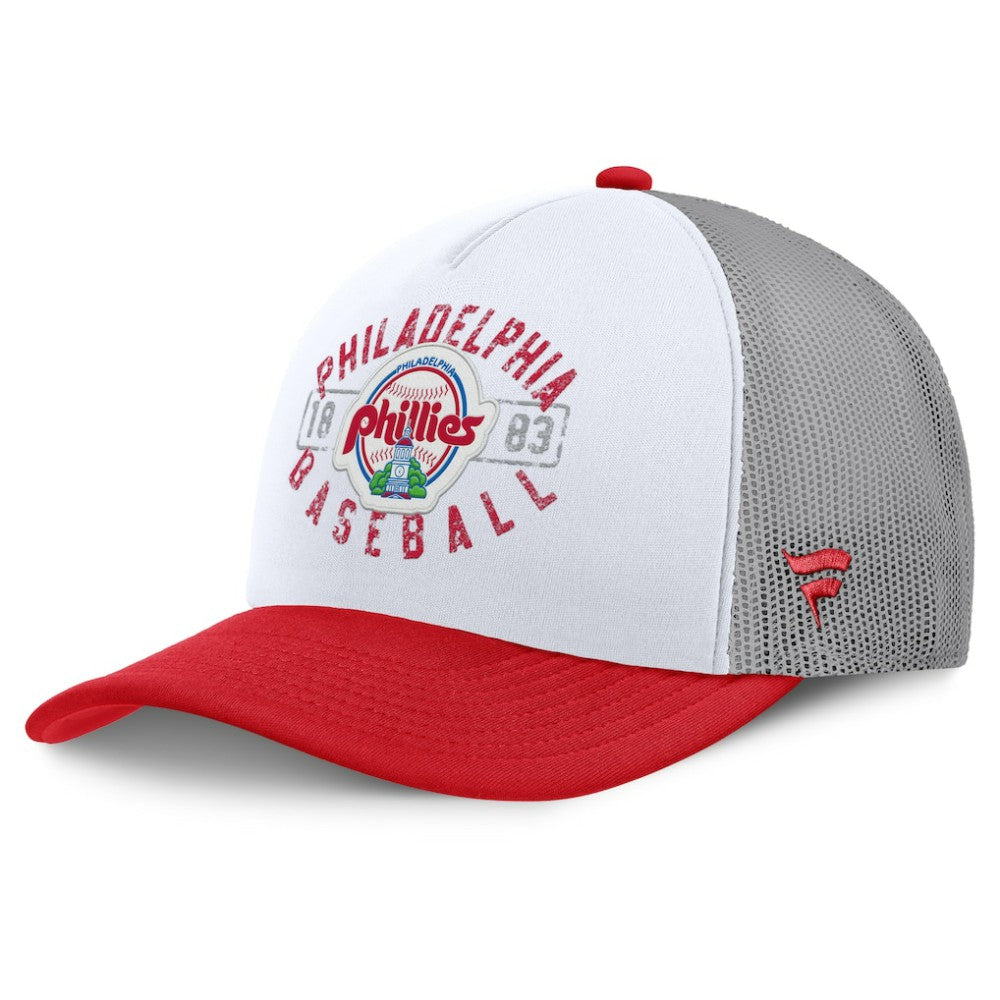 Philadelphia Phillies Fanatics Designated A-Frame Foam Front Trucker Adjustable Hat for sale