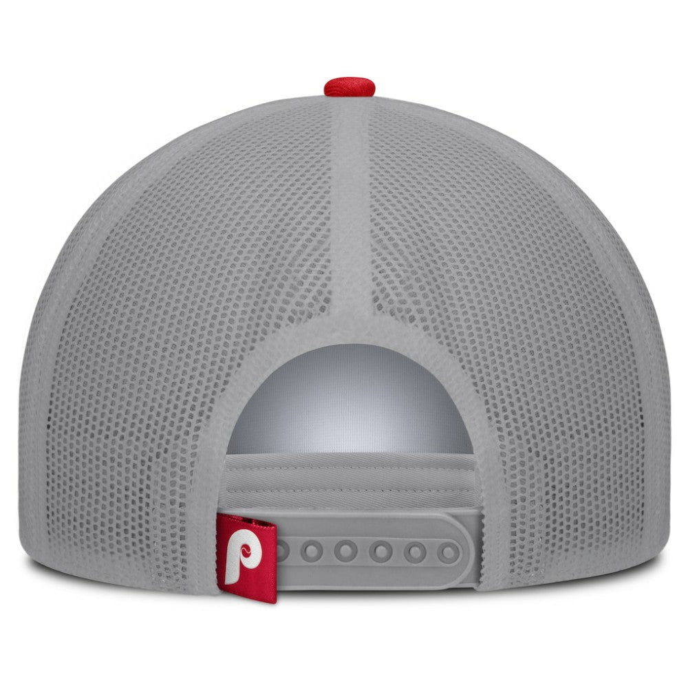 Philadelphia Phillies Fanatics Designated A-Frame Foam Front Trucker Adjustable Hat for sale