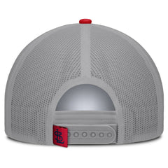 St. Louis Cardinals Fanatics Designated A-Frame Foam Front Trucker Adjustable Hat Lifestyle