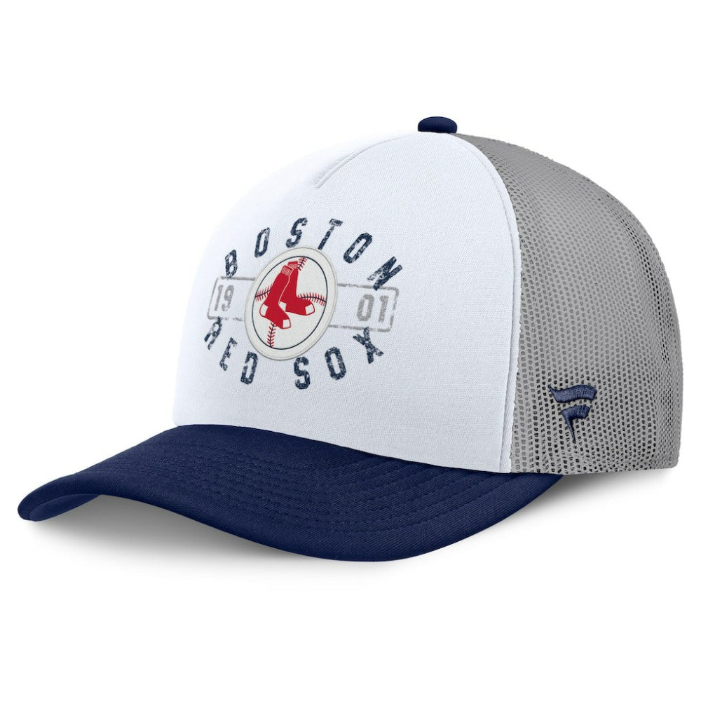 Boston Red Sox Fanatics Designated A-Frame Foam Front Trucker Adjustable Hat for sale