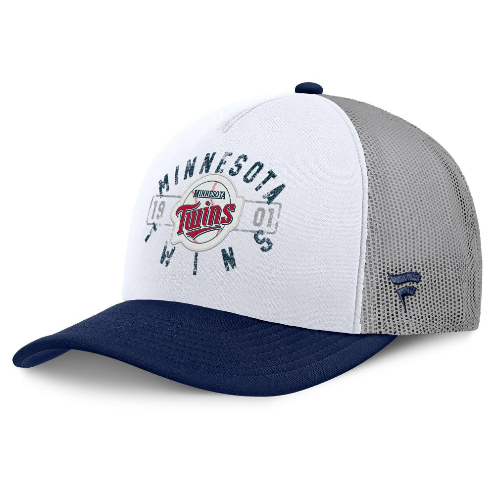 Minnesota Twins Fanatics Designated A-Frame Foam Front Trucker Adjustable Hat Sale