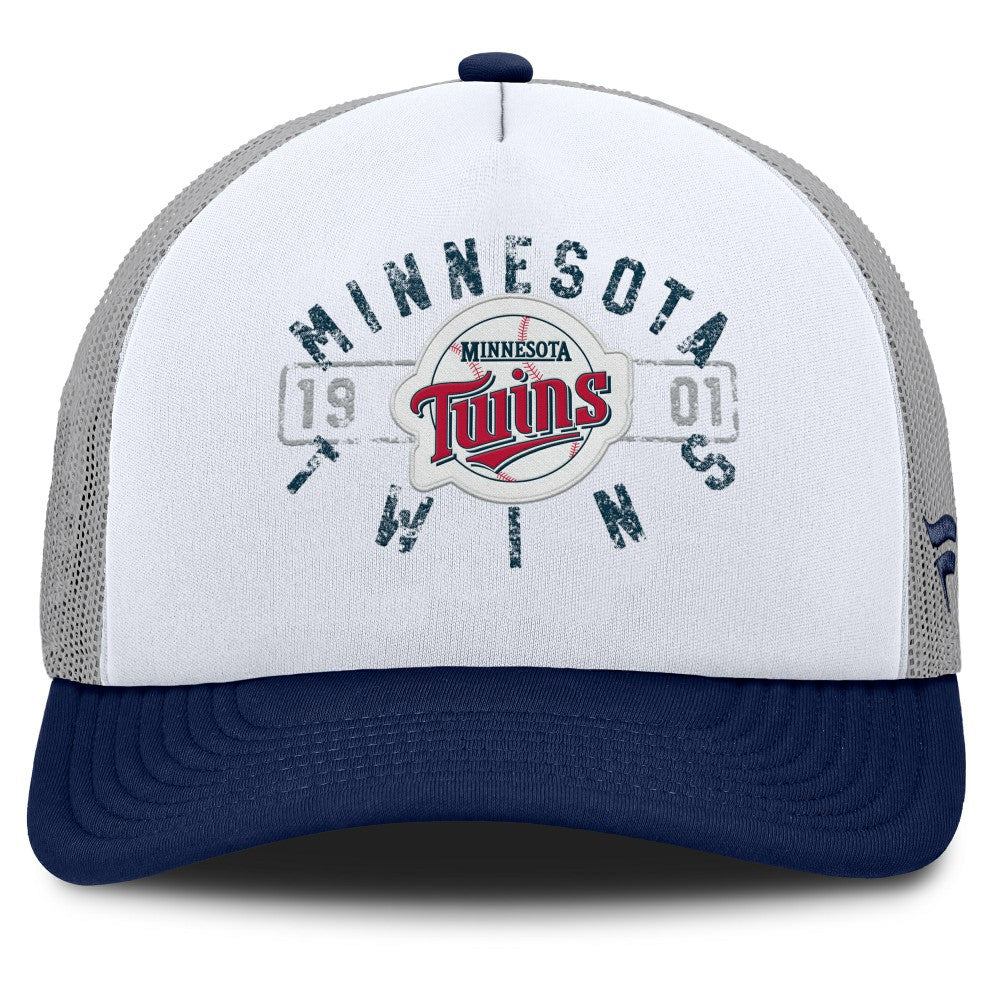Minnesota Twins Fanatics Designated A-Frame Foam Front Trucker Adjustable Hat Sale