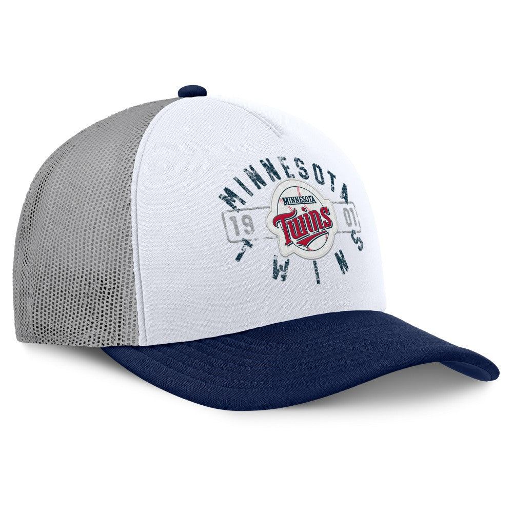 Minnesota Twins Fanatics Designated A-Frame Foam Front Trucker Adjustable Hat Sale