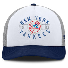 New York Yankees Fanatics Designated A-Frame Foam Front Trucker Adjustable Hat On Sale