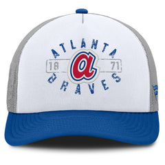 Atlanta Braves Fanatics Designated A-Frame Foam Front Trucker Adjustable Hat Sale