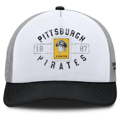Pittsburgh Pirates Fanatics Designated A-Frame Foam Front Trucker Adjustable Hat for sale