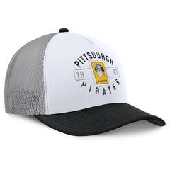 Pittsburgh Pirates Fanatics Designated A-Frame Foam Front Trucker Adjustable Hat for sale