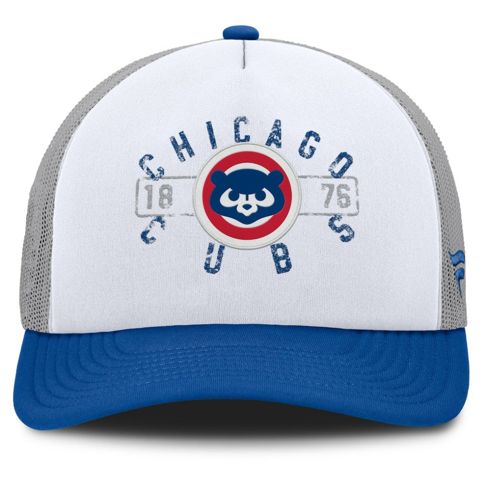 Chicago Cubs Fanatics Designated A-Frame Foam Front Trucker Adjustable Hat Online