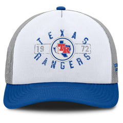 Texas Rangers Fanatics Designated A-Frame Foam Front Trucker Adjustable Hat Clearance