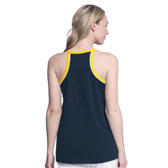 Milwaukee Brewers G-III 4Her by Carl Banks Women's Curveball Racerback Tank Top Clearance