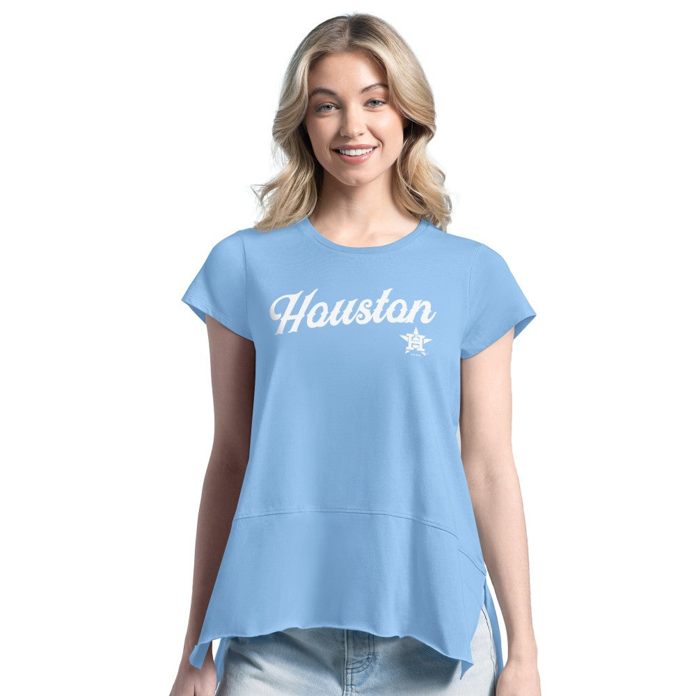 Houston Astros Margaritaville Women's Gametime is Paradise T-Shirt for sale