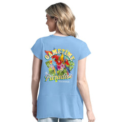 Houston Astros Margaritaville Women's Gametime is Paradise T-Shirt for sale