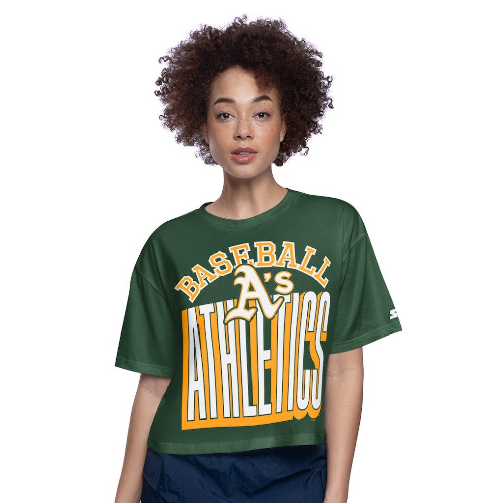 Athletics Starter Women's Play the Ball Boxy Cropped T-Shirt Lifestyle