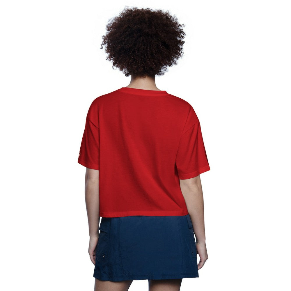 St. Louis Cardinals Starter Women's Play the Ball Boxy Cropped T-Shirt discount