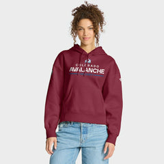 Colorado Avalanche - Fanatics Women's Authentic Pro Primary Pullover Hoodie Burgundy