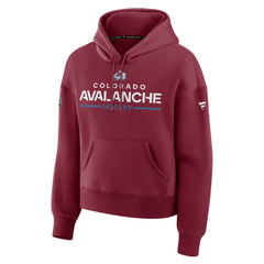 Colorado Avalanche - Fanatics Women's Authentic Pro Primary Pullover Hoodie Burgundy
