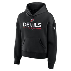 New Jersey Devils - Fanatics Women's Authentic Pro Primary Pullover Hoodie Black