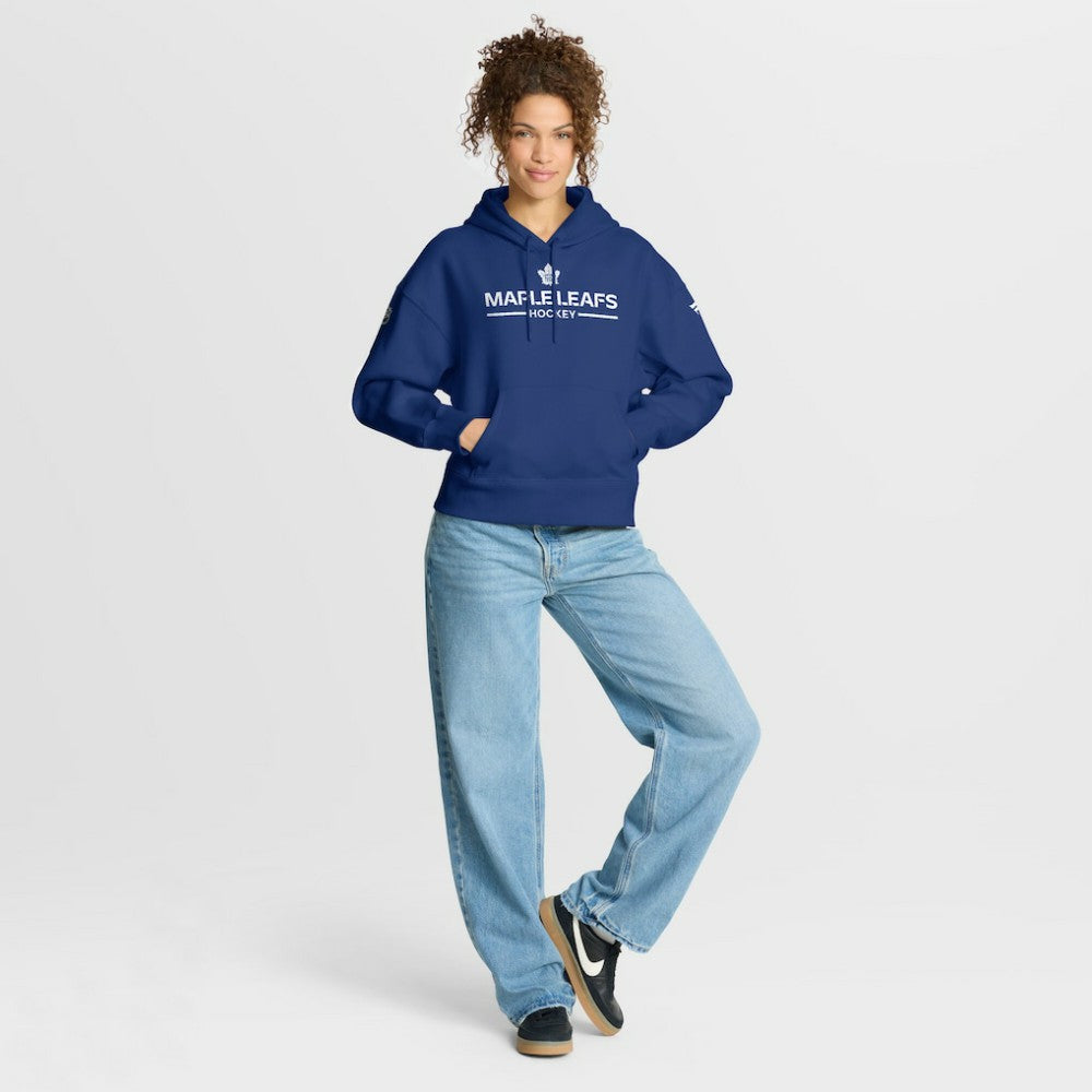 Toronto Maple Leafs - Fanatics Women's Authentic Pro Primary Pullover Hoodie Blue