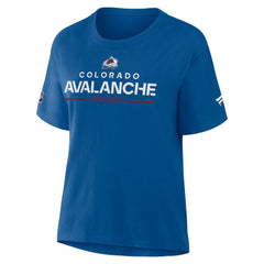 Colorado Avalanche - Fanatics Women's Authentic Pro Primary T-Shirt Blue