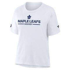 Toronto Maple Leafs - Fanatics Women's Authentic Pro Primary T-Shirt White