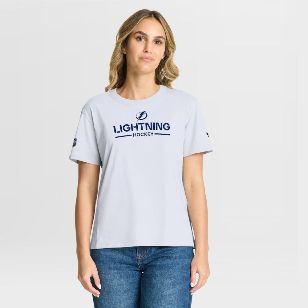 Tampa Bay Lightning - Fanatics Women's Authentic Pro Primary T-Shirt White