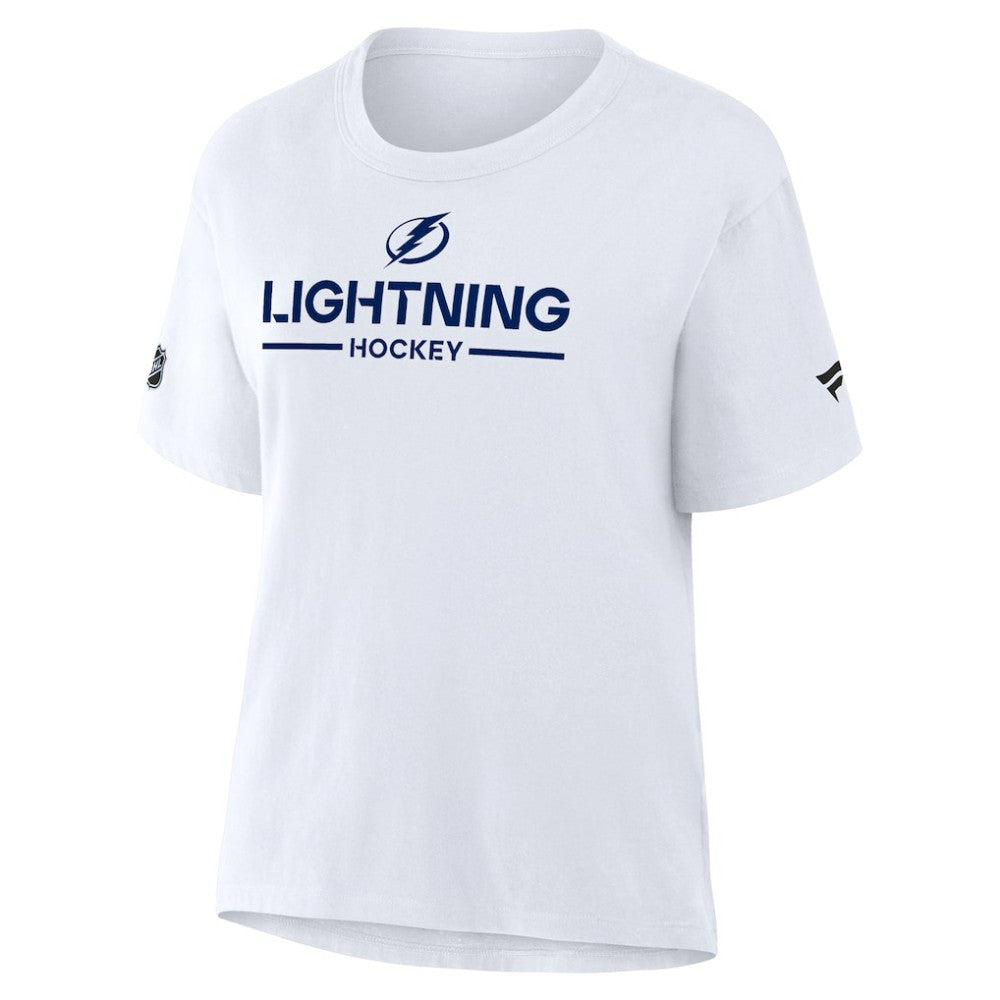 Tampa Bay Lightning - Fanatics Women's Authentic Pro Primary T-Shirt White