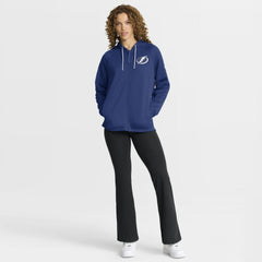 Tampa Bay Lightning - Fanatics Women's Authentic Pro Rink Raglan Full-Zip Hoodie Blue