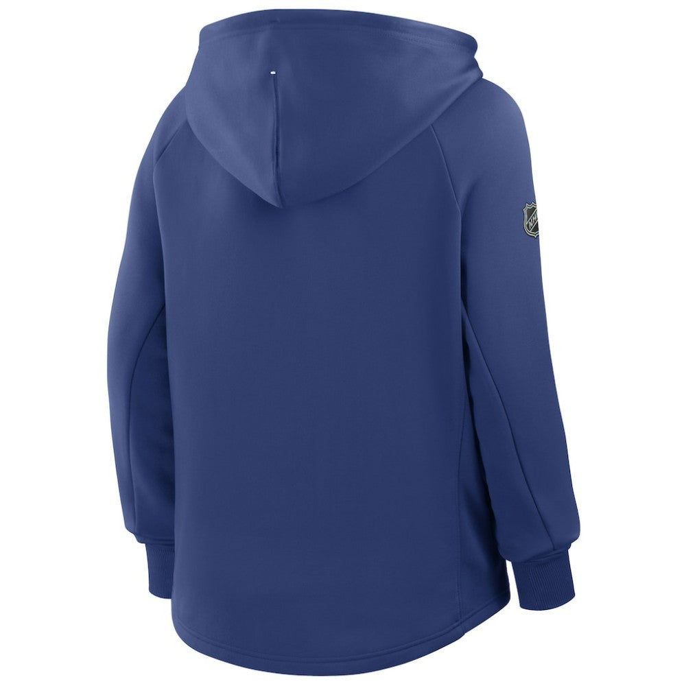 Tampa Bay Lightning - Fanatics Women's Authentic Pro Rink Raglan Full-Zip Hoodie Blue