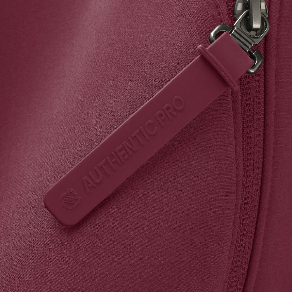 Colorado Avalanche - Fanatics Women's Authentic Pro Rink Raglan Full-Zip Hoodie Burgundy