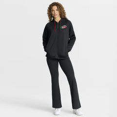 Carolina Hurricanes - Fanatics Women's Authentic Pro Rink Raglan Full-Zip Hoodie Black