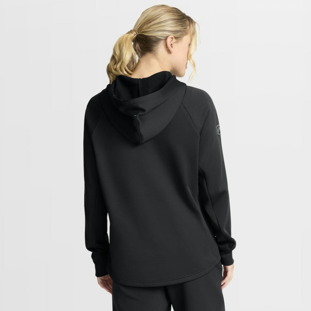 Dallas Stars - Fanatics Women's Authentic Pro Rink Raglan Full-Zip Hoodie Black