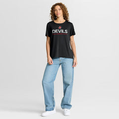 New Jersey Devils - Fanatics Women's Authentic Pro Rink Tech T-Shirt Black