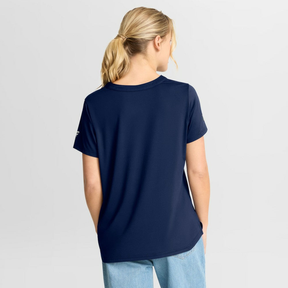 New York Rangers Fanatics Women's Authentic Pro Rink Tech T-Shirt Navy