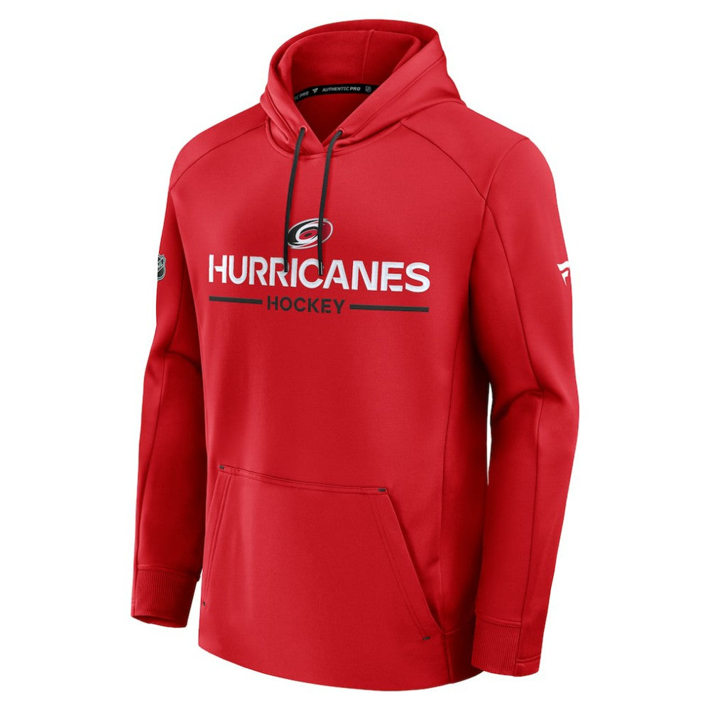Carolina Hurricanes - Fanatics Authentic Pro Rink Hoodie Red