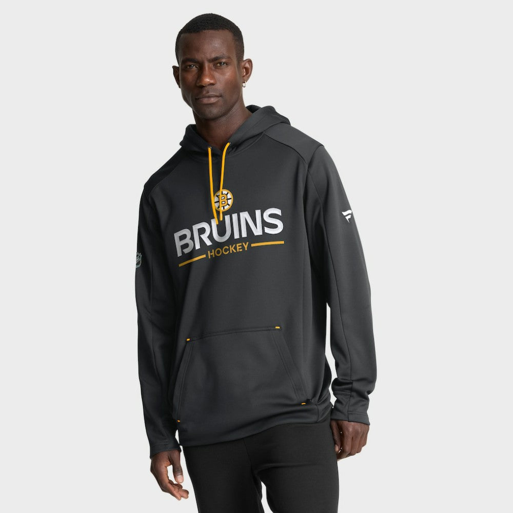 Boston Bruins Fanatics Authentic Pro Rink Hoodie Black