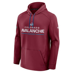 Colorado Avalanche - Fanatics Authentic Pro Rink Hoodie Burgundy