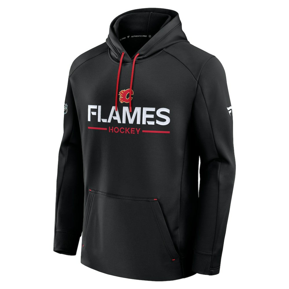 Calgary Flames - Fanatics Authentic Pro Rink Hoodie Black