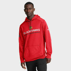 Chicago Blackhawks Fanatics Authentic Pro Rink Hoodie Red