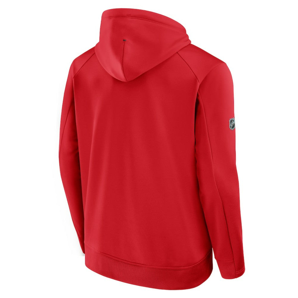 Chicago Blackhawks Fanatics Authentic Pro Rink Hoodie Red