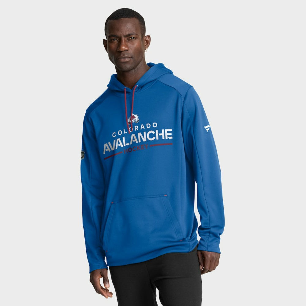 Colorado Avalanche - Fanatics Authentic Pro Rink Hoodie Blue