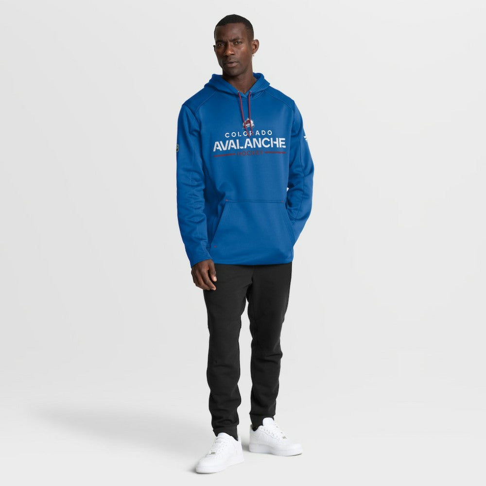 Colorado Avalanche - Fanatics Authentic Pro Rink Hoodie Blue