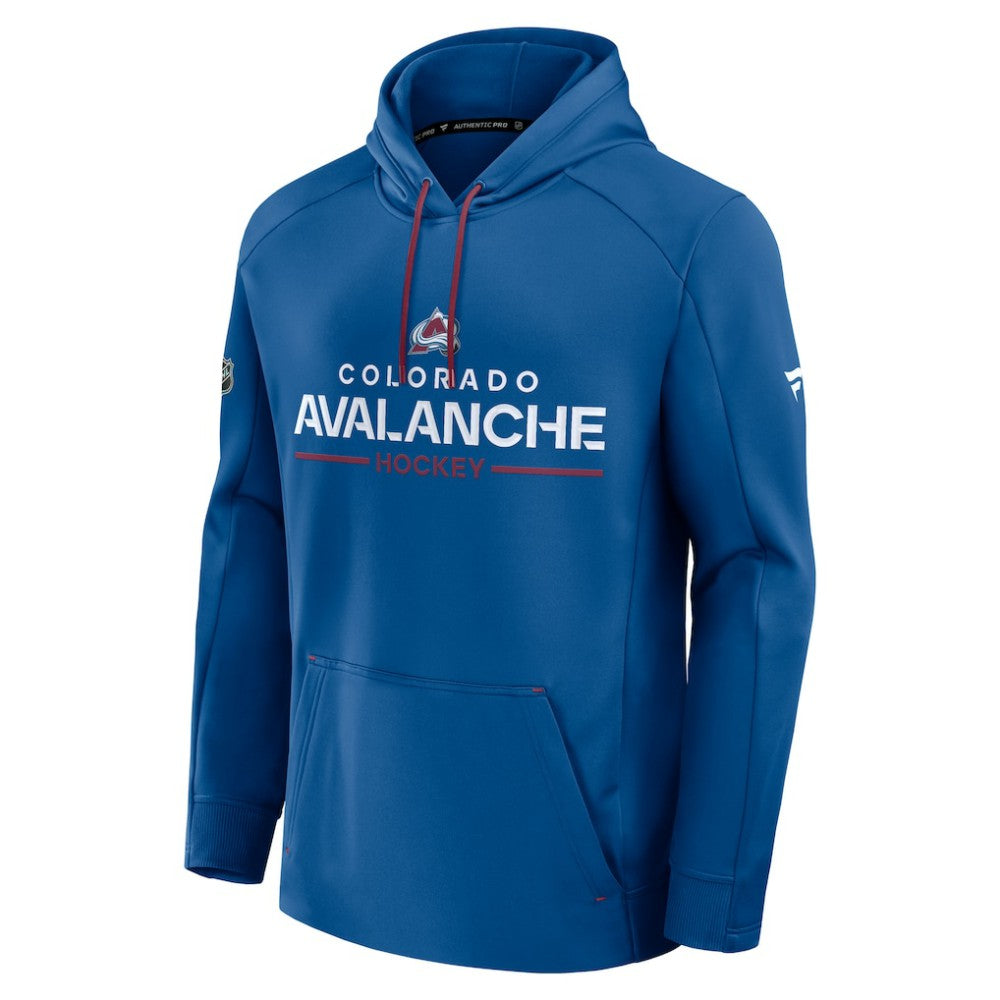 Colorado Avalanche - Fanatics Authentic Pro Rink Hoodie Blue