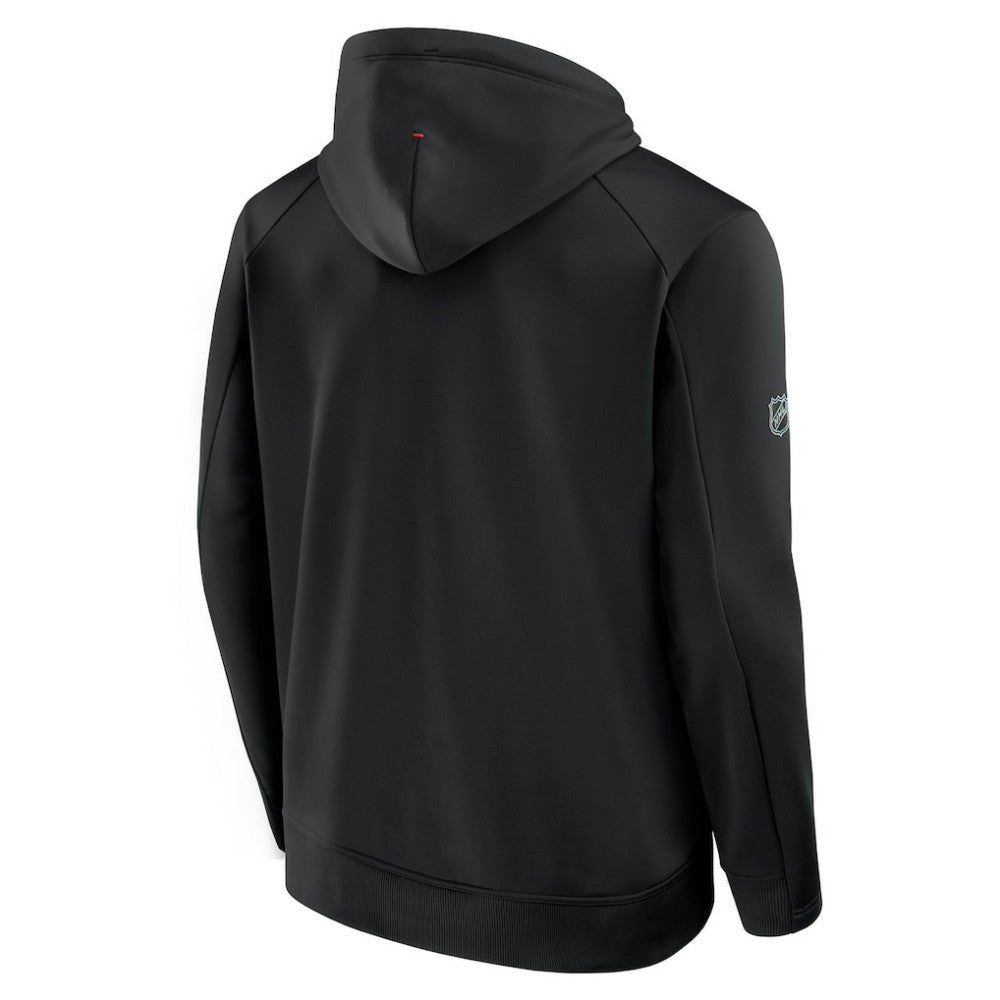 Detroit Red Wings - Fanatics Authentic Pro Rink Hoodie Black