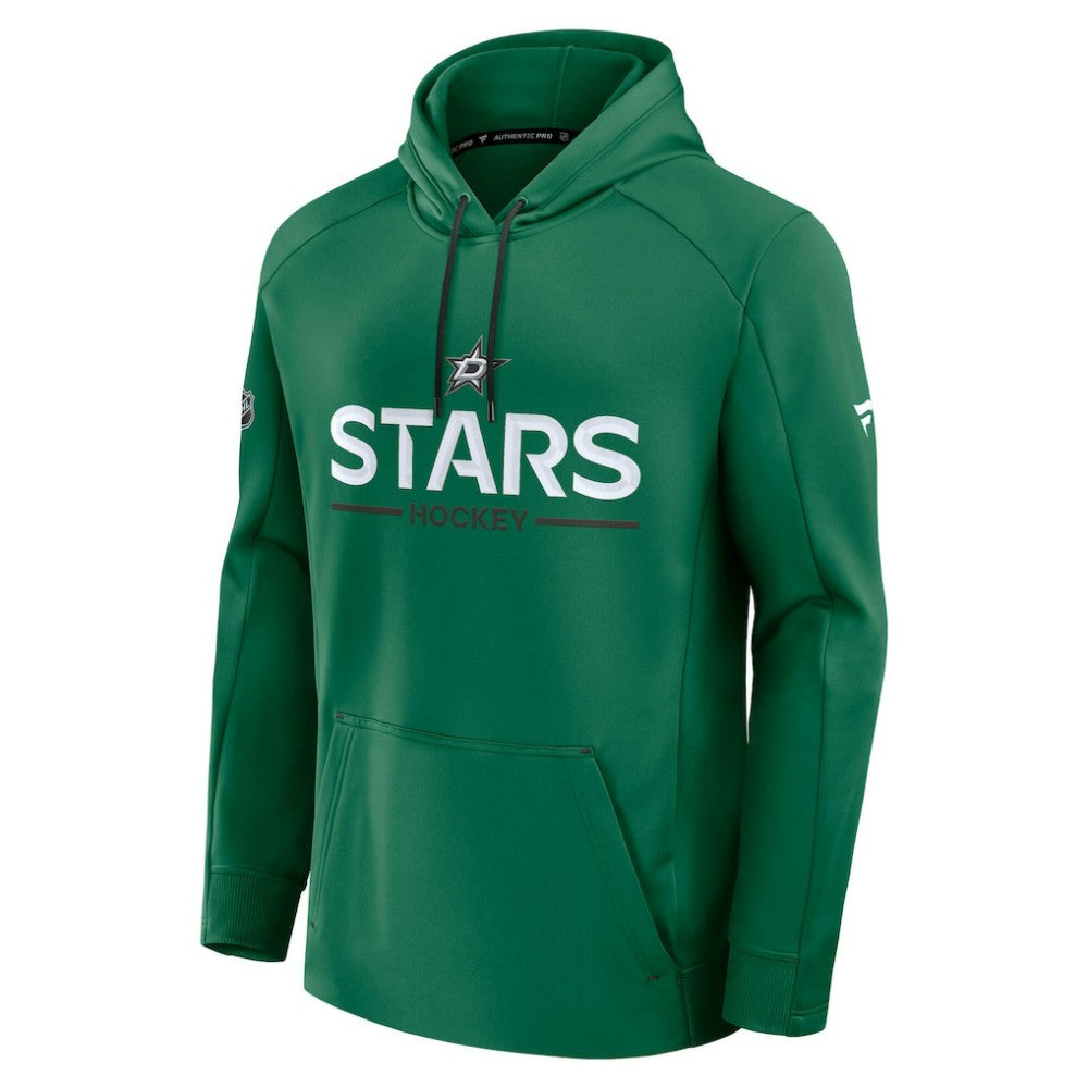 Dallas Stars - Fanatics Authentic Pro Rink Hoodie Kelly Green