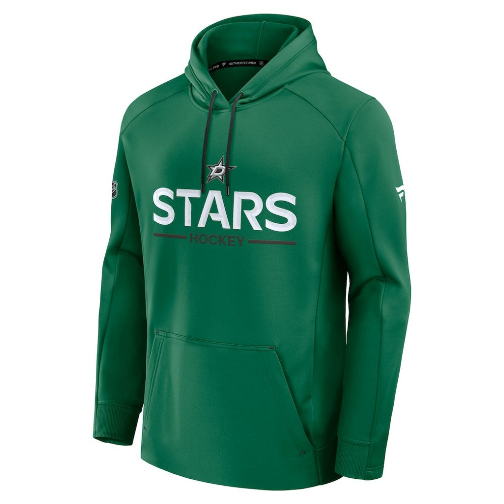Dallas Stars - Fanatics Authentic Pro Rink Hoodie Kelly Green