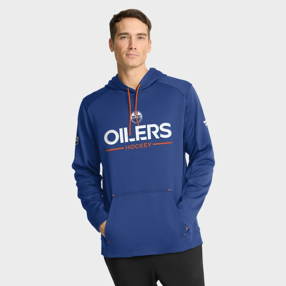 Edmonton Oilers - Fanatics Authentic Pro Rink Hoodie Royal